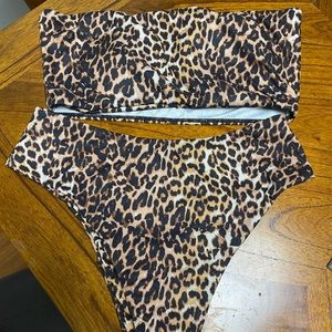 Cheetah swim suit